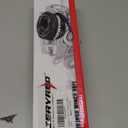 FieryRed 3/16 Winch Rope Cable,50 FT 8500 LBS ATV/UTV Synthetic Winch Rope, Winch Line Replacement with Protective Sleeve Suits for 2000 to 3500LBS Winch, (Gray)