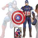 TheAvengers Titan Hero Tech Captain America 12 inch Voice Action Figure