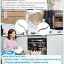 IWIWE WD22X33499 WD22X27724 Dishwasher Lower Spray Arm Compatible with GE Dishwasher Replaces AP7014276 WD22X26621 WD22X27724 WD22X10091 (1 Pc-Main image shows front & back)
