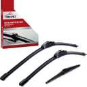 3 Wipers 22"/21"/12" 22 Inch+21 Inch Windshield Wiper Blades with 12 Inch Rear Wiper Blade Replacement For Dodge Durango 2020-2011, Jeep Grand Cherokee 2013-2011 (Set of 3)