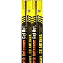 LOT of 2 Firestik FL4-B 4' Firefly TUNABLE TIP CB Radio Antenna (Black)