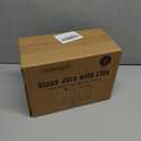 Glass Jars with Lids 64 oz, Airtight Silicone Seal & Non-Slip Design, Large Glass Storage Containers with Lids, Wide-Mouth Storage Containers for Kitchen, Laundry, Pantry & Office, Set of 2