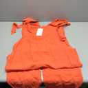 ZESICA Cotton Linen Jumpsuits for Women Size S