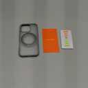 TORRAS 360Rotatable Magnetic for 16 Pro Case 6.3 inch, Compatible with MagSafe 16 Pro Phone Case, 16FT Military Grade Shockproof, Flush Stand Ring Holder, Translucent Slim Protective Ostand, Grey (Natural Titanium)