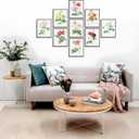 LANCHI95 Vintage Roses Botanical Prints - Flower Wall Art, Rose Collection, Roses for Wall Decoration (9pcs- 8x10in- UNFRAMED)