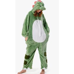 OLAOLA Adult Onesie, Animal Halloween Costume, Unisex Onesies Plush Cosplay Pajamas One-Piece Sleepwear, Medium