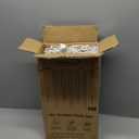 Minetom Christmas Icicle Lights - 2 Pack Total 200 LED 40 Tubes Twinkling Crystal Icicle String, Connectable Waterproof Hanging Christmas Lights Plug in for Winter Eave Holiday Outdoor Decoration (Cool White)