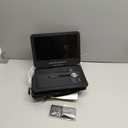 12.5" Portable DVD Player with 10.5" HD Swivel Screen, 6-Hour Battery Life, Car DVD Player with Dual Speakers, Supports CD/DVD/USB/SD Card, Include Car Headrest Mount and Remote Control