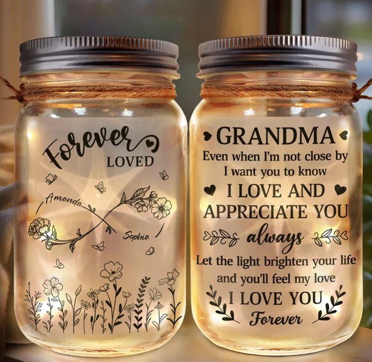 Grandma Gifts, Grandma Birthday Gifts, Christmas Thanksgiving Mothers Day Birthday Gift for Grandmother, 2pcs