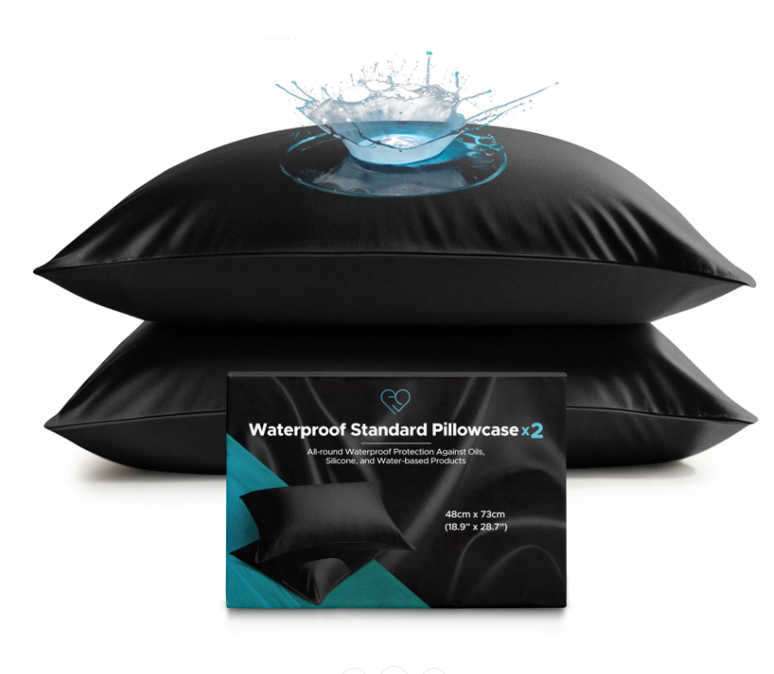 Eroticgel Waterproof Pillowcase Set of Two 48cm x 73cm (18.9″x 28.7″)