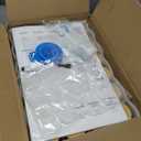 AISIPRIN Glass Spice Jars with 398 Labels, 24 pcs 4oz Spice Containers with Bamboo Lids, Square Spice Bottles With Shaker Lids, Spice Organization for Cabinet, Drawer, Rack, Seasoning Organizer