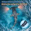 fygurso Remote Control Shark Toys High Simulation,Water Toys for Kids, High Simulation Shark for Pool & Bath, Ideal Gifts for Boys Ages 6+ (Gray)