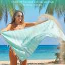 12 Pack Turkish Beach Towels Quick Dry Sand Free Oversized Bath Pool Swim Towel Extra Large XL Blanket Adult Travel Cruise Accessories Must Haves Clearance Stuff Necessities Vacation Essentials