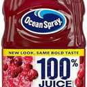 Ocean Spray® 100% Juice, Cranberry, 64 Fl Oz Bottle (Pack of 8), BB 13FEB26