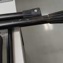 BEHERZT 4 Step Ladder, Sturdy Portable Metal Ladder for Home, 500lbs Capacity Folding Step Stool with Wide Pedal for Adults, Black