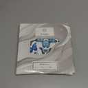 FUNMIKO for iPhone 13 Mini Case Wallet,Detachable Flip Folio Leather Cover,RFID Blocking 4 Card Slots Holder,Magnetic Kickstand,Protective Phone Shell for Women Girls 5.4",Blue Butterfly