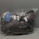 Cisvio 4ftx25ft Privacy Fence Screen Heavy Duty 170 GSM Windscreen & Dustproof Fabric Privacy Screen Covering Mesh Fencing for Outdoor Patio, Balcony, Pool Deck, Brown