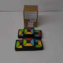 6 Pcs Light up Memory Game Handheld Electronic Toys Color Memory Quiz Puzzle Toy Electronics Handheld Games with Lights and Sounds for Kids Adults Party Favour (Chic,4.1 x 4.1 x 1.2 in)