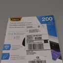 Fellowes Thermal Laminating Sheets, 3mil Letter Size Pouches, 9 x 11.5, 200 Pack, Clear (5743401)