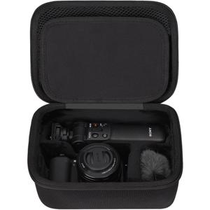 FBLFOBELI EVA Hard Storage Case for Sony ZV E-10 / Sony ZV-1 Interchangeable Lens Mirrorless Vlog Camera Kit, Shockproof Protective Container Bag
