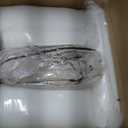 Chaise Lounge Cushions Outdoor 72x21x4 Inch, Patio Lounge Chair Cushions w/High Density Foam, 4 Inch Pool Lounger Cushion w/Removable Cover Handles, Fits Poolside Patio Outdoor Furniture, Bluestripe (Bluetripe)