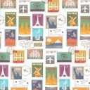 arkamii premium wrapping paper set of 4 sheets size 34 x 25 inch for gift pack (18-9311)