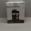 TENKER Espresso Machine with Grinder, 20 Bar Coffee Machine with Milk Frother for Home, All-in-One Stainless Steel Coffee Maker to Make Latte, Cappuccino, Hot or Cold Brew Iced Coffee (Black)