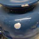 Footprints Cremation Urn - Ocean Blue Memorial Urn with Beach & Waves  Full-Size Handcrafted Metal Funeral Urns for Men & Womens Ashes (Up to 210 lbs)  A Beautiful Tribute for Ocean Lovers