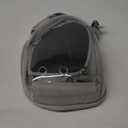 Cat Backpack Carrier, Pet Cat Carrier with Ventilated Design for Carrying Puppy Cats, Pet Carrier Backpack for Traveling/Hiking/Camping/Outdoors Airline Approved Travel Carrier (Grey)