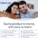 QuietLab Pro Anti-Snoring Mouthpiece - Adjustable Snoring Mouth Guard, Orthodontist Designed, No Boiling Required - BPA-Free Medical Grade - Designed for Nighttime Snoring Control