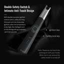 2 x Electric Lighter, Plasma Lighters Windproof & Flameless with Type C, Double Safety Switch, lighters for Candle Aromatherapy, Camping, BBQ etc.