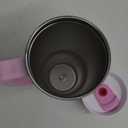 Stainless Steel Triple Layer Insulated Travel Tumbler with Spill Resistant Lid, Straw, and Carry Handle, BPA Free, 40 oz, Gray (Foggy Tide)