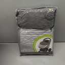 Tadpoles Quilted Stroller & Car Seat Cover - Light Grey | 27" x 20" x 2" | Made of 100% Super Soft Microfiber Polyester | Warm, Gentle & Durable | Ideal for Use as a Stroller Cover & Car Seat Cover