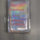 100 Envelope Challenge Binder $5050,52 Weeks Budget Binder Savings Challenge Book $10000,30 Days $500,Savings Challenges Budget Planner Binder,Cash Stuffing Envelopes Binder (2024 5-in-1 Silver)