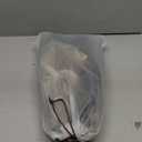 Men's Patent Leather Slip-On Dress Mules Slippers Fashion Printing Comfort Round Toe Low Heel Open Backless Casual Clogs Loafers with Metal Buckle Decoration, Size 46