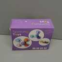 ALASOU 3PCS Pop Suction Cup Spinner Sensory Airplane Travel Toys for 1 Year Old Boy Girl Infant Toddlers|Novelty Spinning Tops 12 18 Months|1 2 Year Old Boy Birthday Gift|Baby Bath Toy Kids Ages 1-3