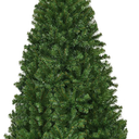 6Ft Pre-Lit Artificial Christmas Tree Hinged 350 LED Lights