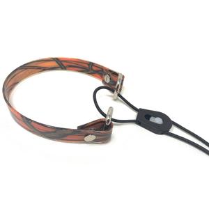 Sparky Pet Co Surefit 3/4" Bungee Dog Collar, Waterproof Biothane E-Collar Replacement Strap with Nexus Wheel Lock, Fits Garmin, Dogtra, SportDOG & Educator (Orange Camo)