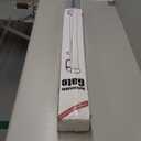 Reinforced 42 Tall x 100 Wide Retractable Baby Gates Extra Tall Dog Gate with Rods to Prevent Crawling Through, Pet Gate for Large Openings Extra Wide Mesh Baby Gate for Stairs, Gray