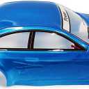1/10 Scale E92 Style RC LEXAN Body Shell Replacement for Drift Racing Touring On-Road Car Width 200mm with Decal Sheet(Blue), Medium