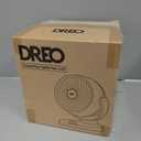 DREO Fan for Bedroom, 12 Inches, 70ft Powerful Airflow, 25db Quiet Table Air Circulator Fans for Whole Room, 120 Adjustable Tilt, 3 Speeds, Desktop Fan for Home, Office, Kitchen (Black)