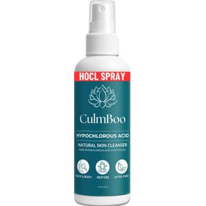 Hypochlorous Acid Spray for Face & Skin  HOCl Facial Toner & Hydrating Mist for Sensitive, Acne-Prone Skin  Soothing pH-Balanced Formula for Daily Refresh, Cleansing & Redness Support  8 oz