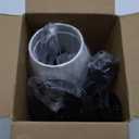 Wall Sconces Sets of 2, Retro Industrial Wall Lamps, Bathroom Vanity Sconces Wall Lighting with White Fabric Shades, Wall Lights for Bedroom Living Room Kitchen and Corridor (Black)