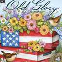 LANG Old Glory 2026 Wall Calendar  Made in USA