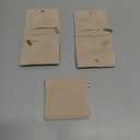 3pcs Small Jewelry Bags Zipper Jewelry Pouches Jewelry Organizer Cases Jewerly Rolls Small Bags for Jewelry Gift Bags Little Bags for Jewelry Travel Jewelry Pouch, 4"x4"(Beige)