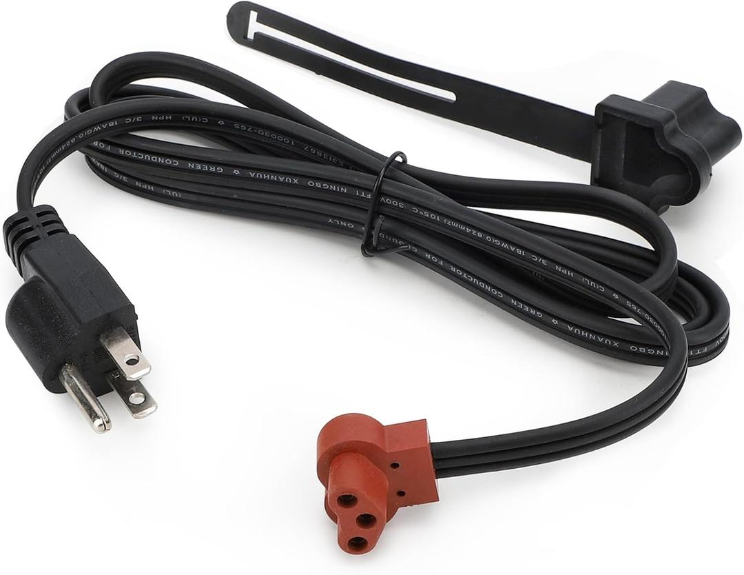 3600006 Engine Block Heater Cord Cable Cordset with Protector for Ford F350 F250 E350 E250/01-18 6.6L Duramax Engine Chevy Silverado GMC Sierra 2500 3500 Replaces# 19301659 23402644