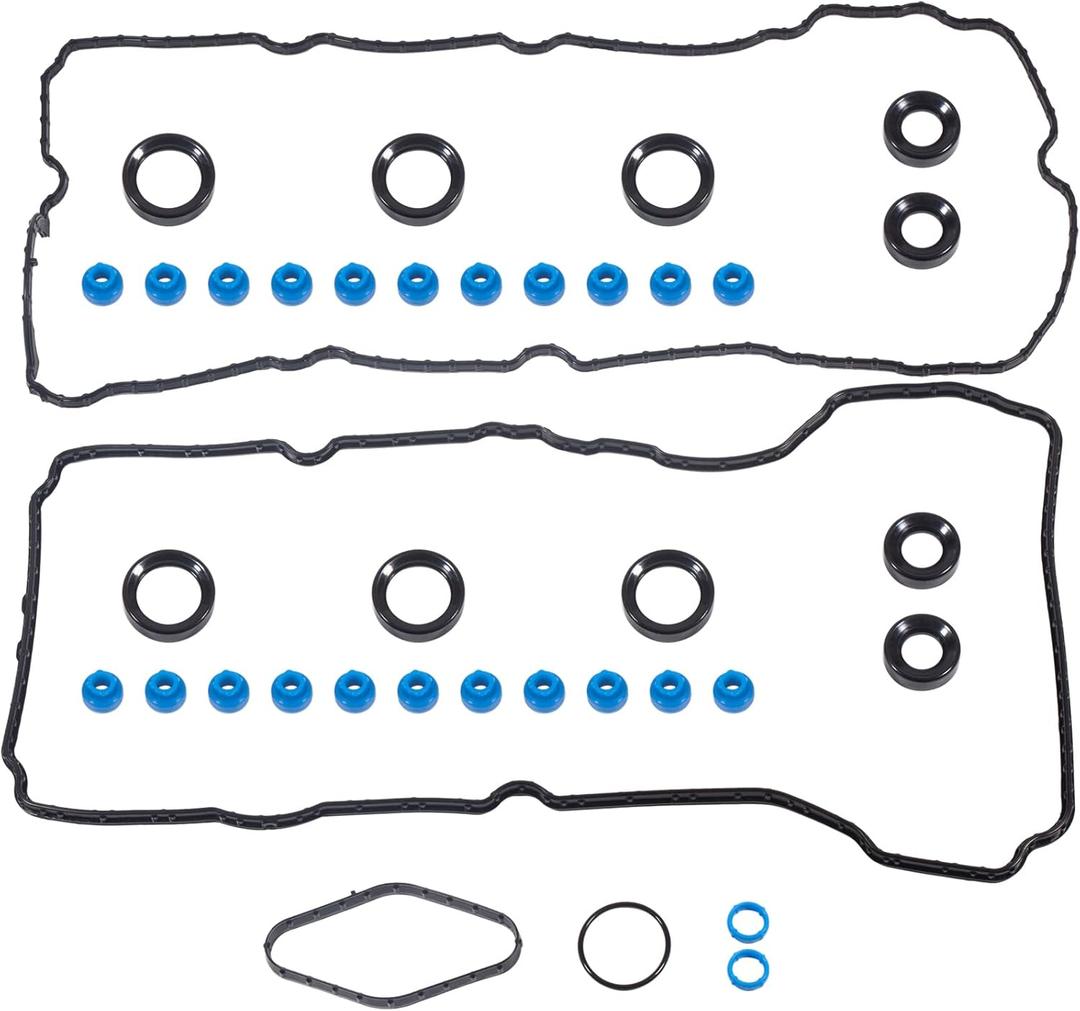 VS50879R for Ford F-150 F150 3.5 Valve Cover Gasket Turbo Expedition Transit 150 250 350 Lincoln Navigator 2012 2013 2014 2015 2016 2017 2018 2019 2020 12 13 14-20 3.5L VS 50879 R GS33868 BR3Z6C535A
