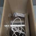 Cat Water Fountain Stainless Steel - 74oz/2.2L Pet Gift Dog Water Dispenser Automatic Silent Cats Dispenser for Drinking Indoor Metal Kitty Spout Fountains with 3 Filters & 3 Sponges Cat Dogs Gifts