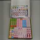 SSAWER Magnetic Blocks, 100PCS Magnetic Tiles Building Blocks, Magnet Cubes STEM Sensory Game Toys Christmas Birthday Gifts for Kids Girls Age 3+ (Princess Castle)