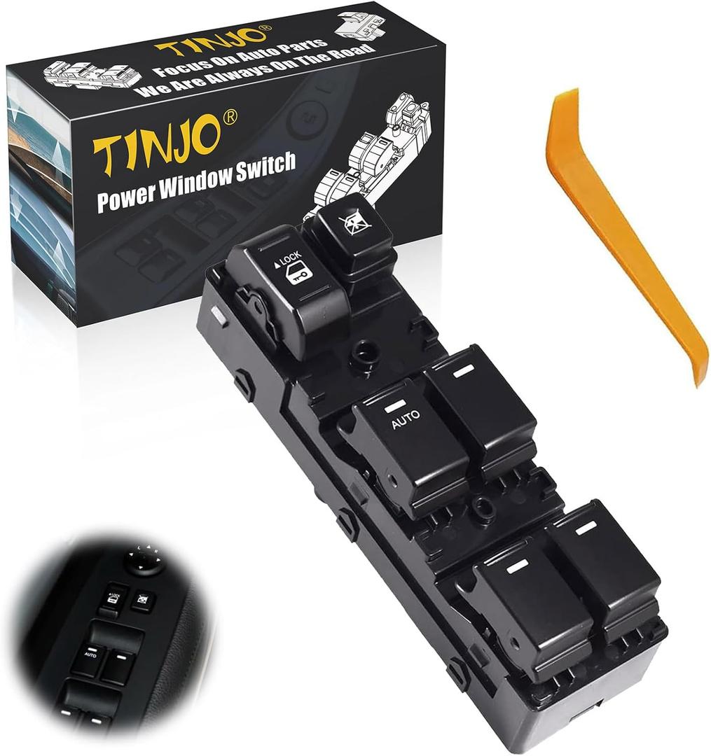 Power Window Control Switch Fit for KIA Sorento R 2010-2014 Replace OEM 93570-2P100VA, 935702P100VA For Driver Side Front Left Master Window Control Switch Button Compatible with 10-14 Sorento R